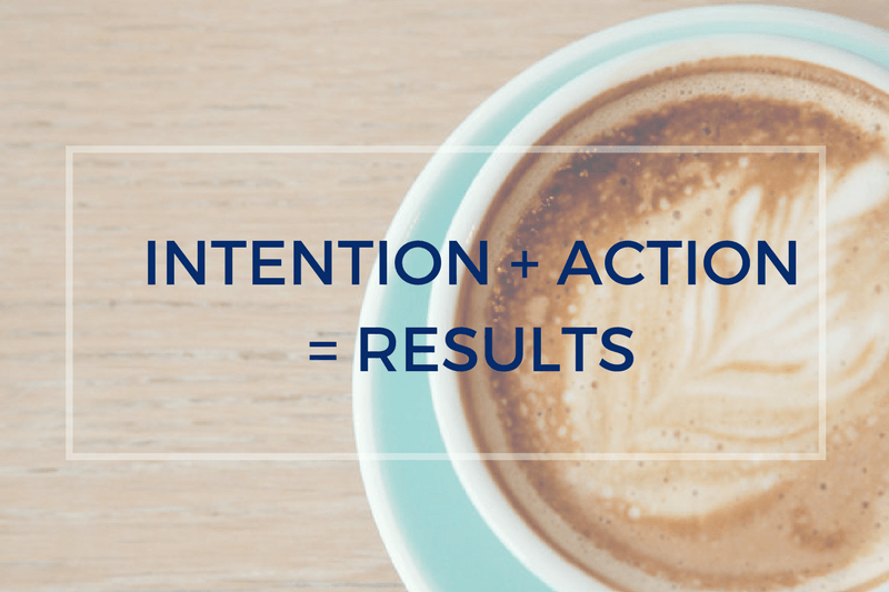 Intention + Action = Results