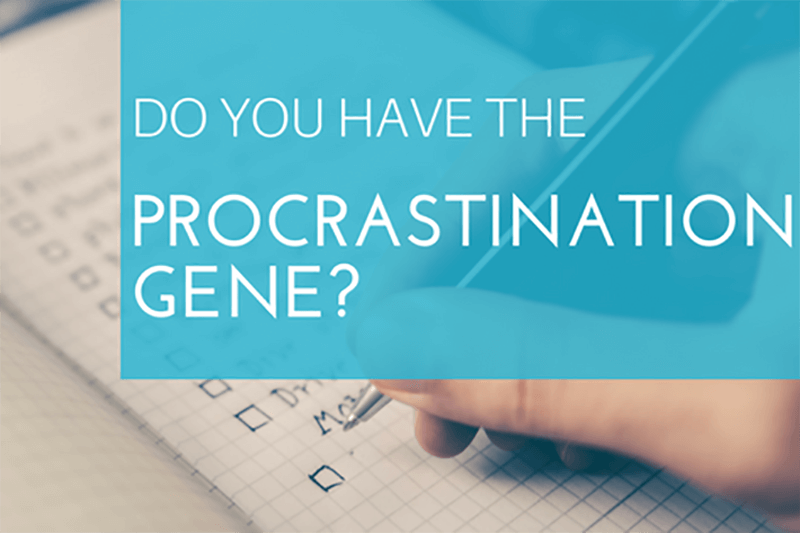 Do you have the procrastination gene?